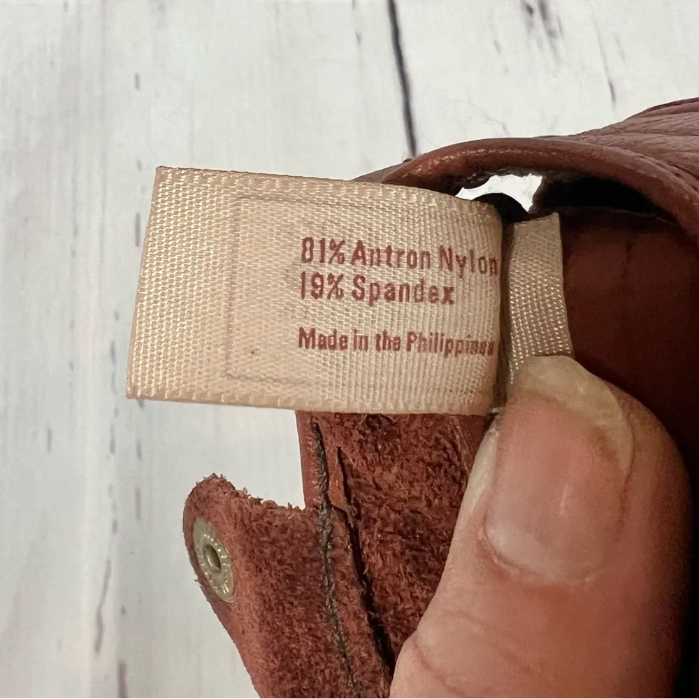 Vintage Isotoner Leather Driving Gloves - Picture 14 of 14